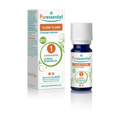 Minyak pati Puresentiel Ylang Ylang organik 5 ml