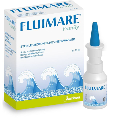 Fluimare nosní sprej Family 3 Fl 15 ml