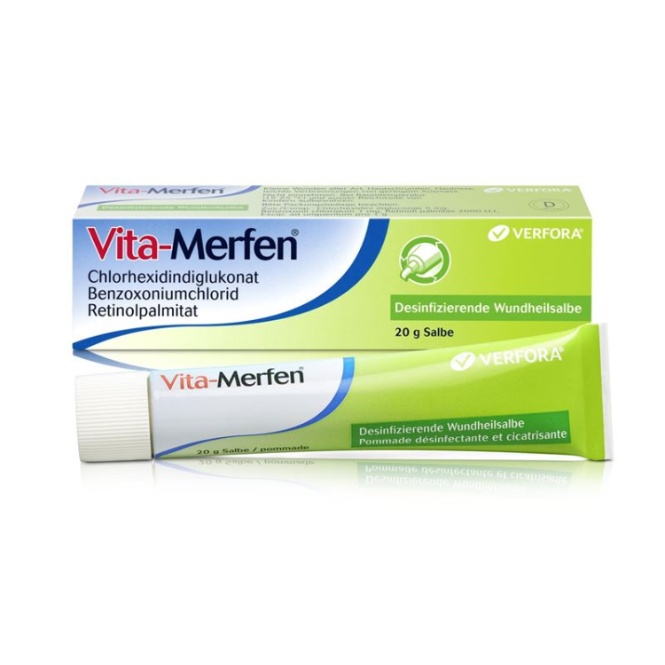 Vita-Merfen Salbe tube 20 ក្រាម។