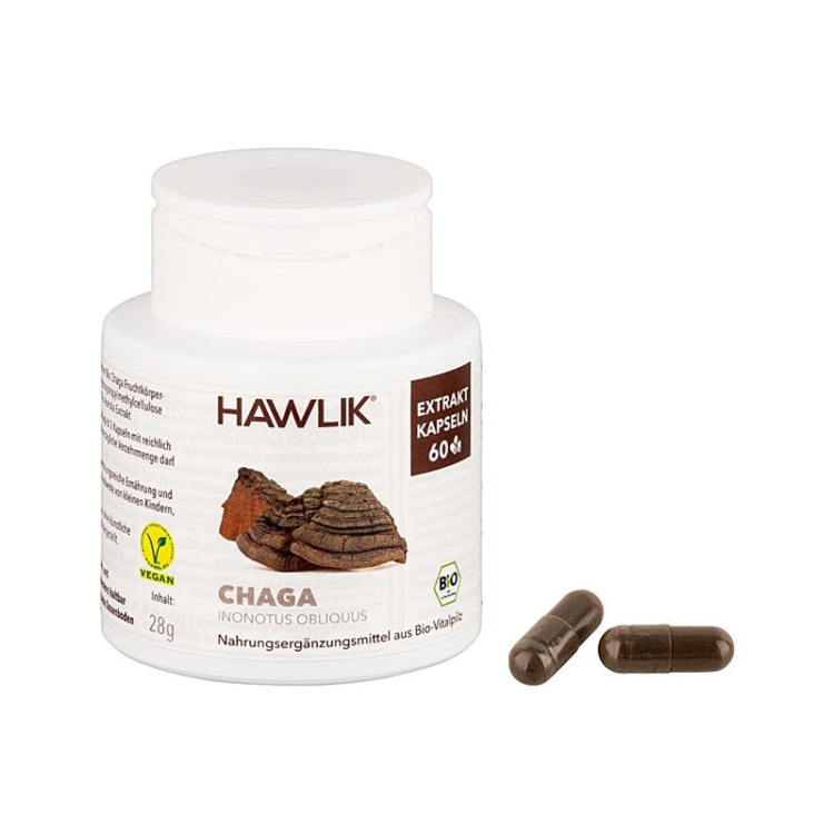 Hawlik Chaga extract Kaps 60 pcs