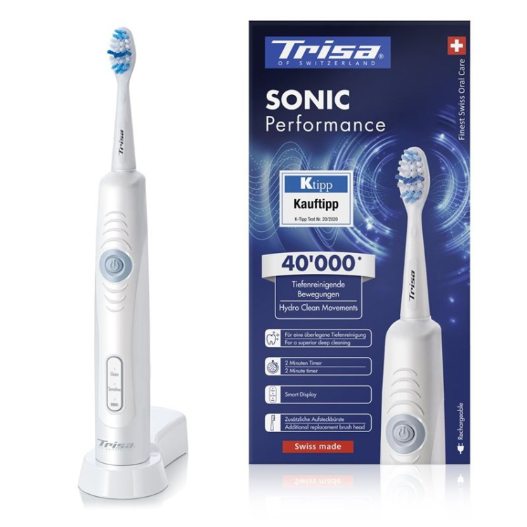 أداء Trisa Sonic Schallzahnbürste