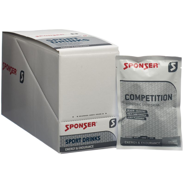 Sponzor Displej Energy Competition Orange 20 x 60 g