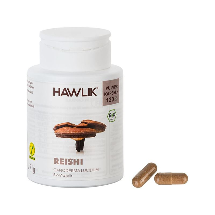 Hawlik Reishi powder capsules 120 pcs