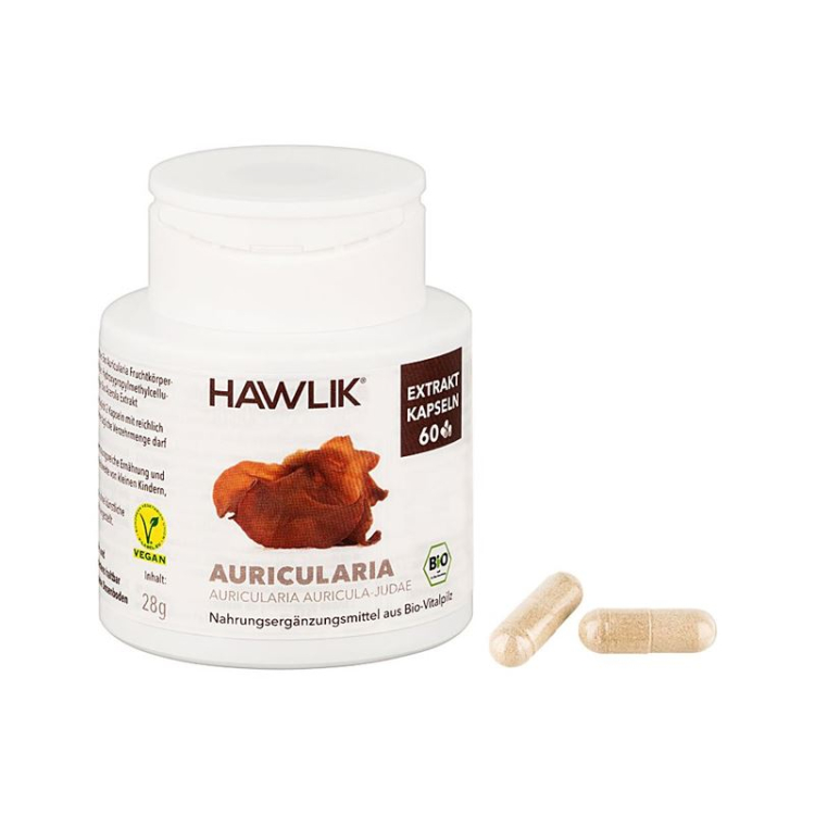 Hawlik Auricularia extract Kaps 60 pcs