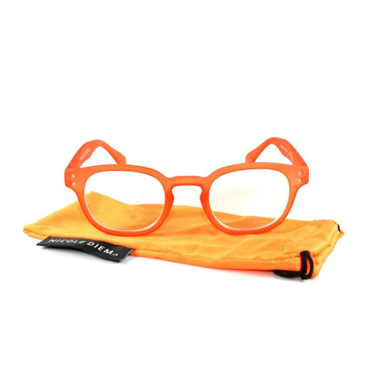 Nicole Diem reading glasses 2.00dpt Romeo BB apricot