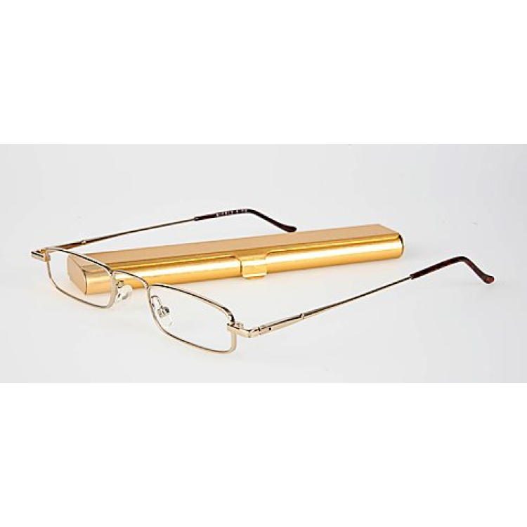 Nicole Diem Lesebrille 1.00dpt Prag gold