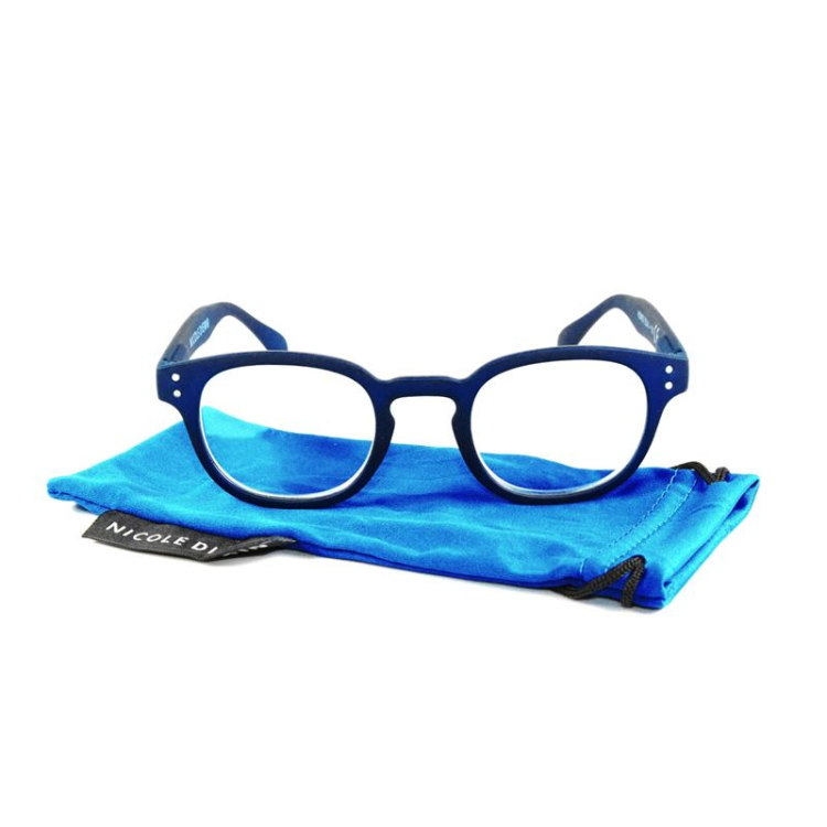 Nicole Diem reading glasses 2.50dpt Romeo BB blue