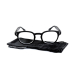 Nicole Diem reading glasses 2.00dpt Romeo BB black