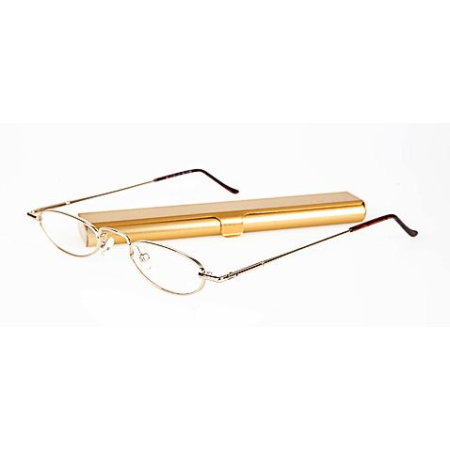 Nicole Diem Lesebrille 1.00dpt Oslo gold