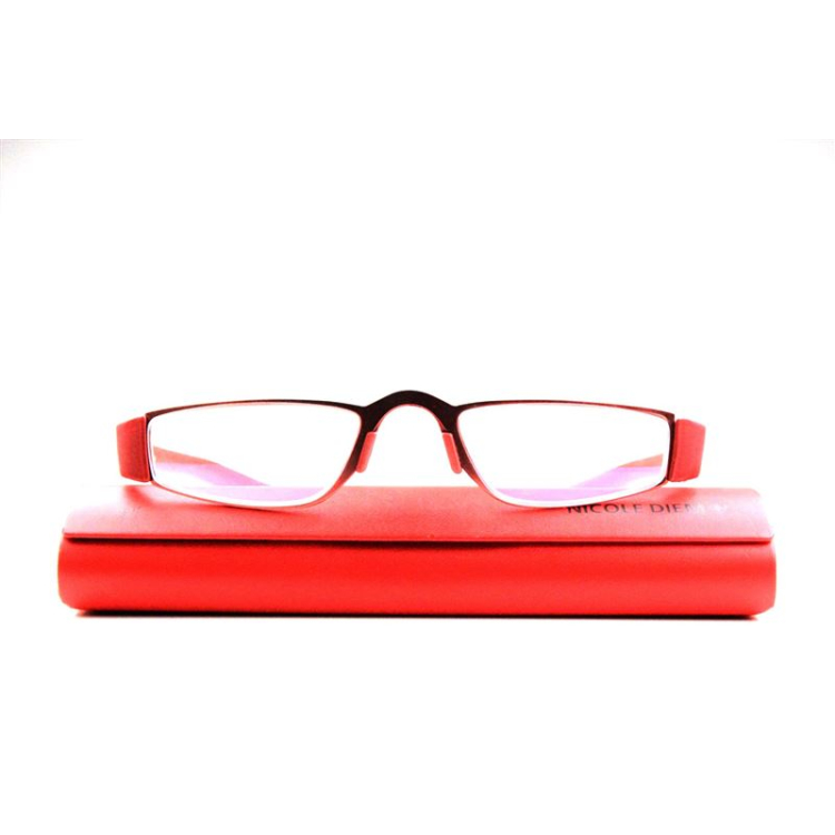 Nicole Diem Lesebrille 2.00dpt Golf rot