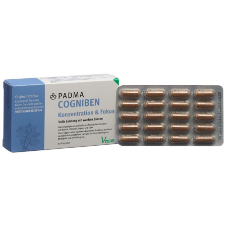 Buy PADMA COGNIBEN Caps for Improved Concentration and Focus