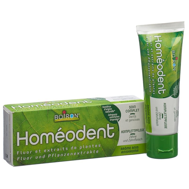 Homeodent tooth and gum care complete anise tube 75 ml