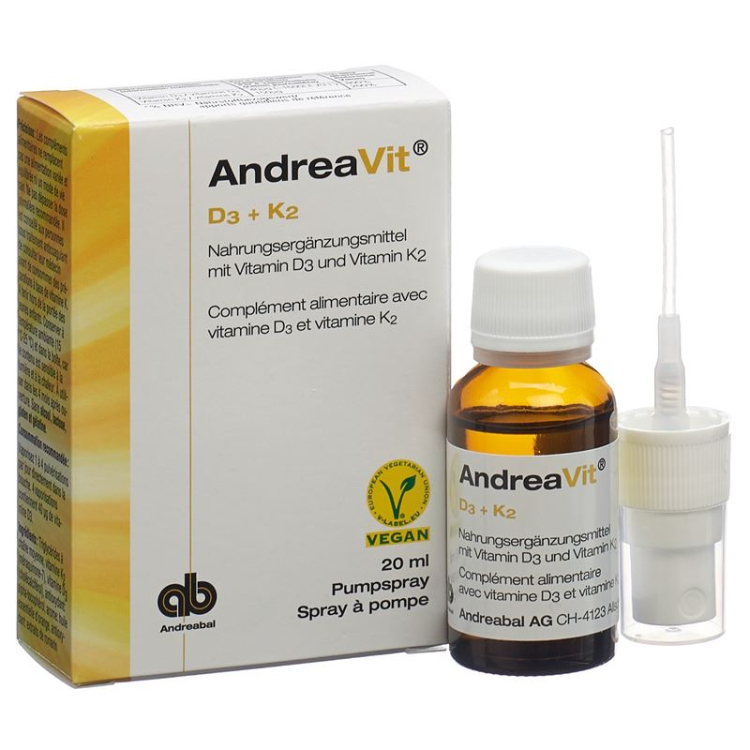 ANDREAVIT D3 + K2 Pompa spray