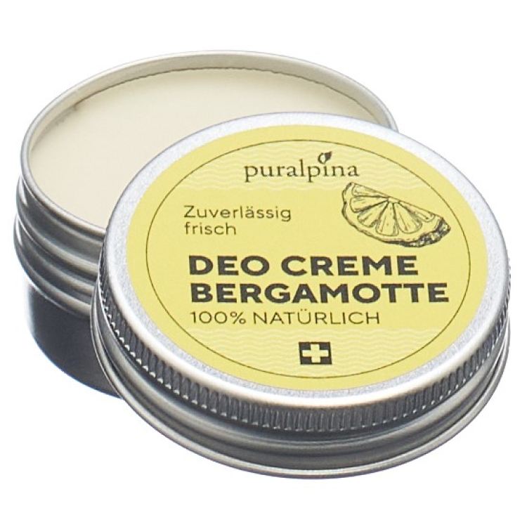 PURALPINA Deo Creme Bergamotte