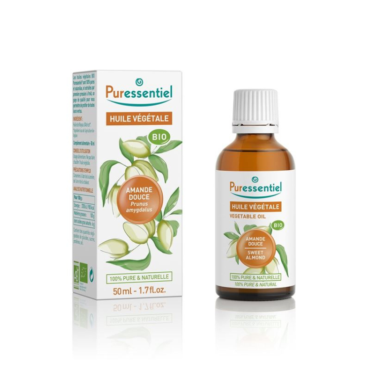 PURESSENTIEL Vegetable Oil Almond Organic