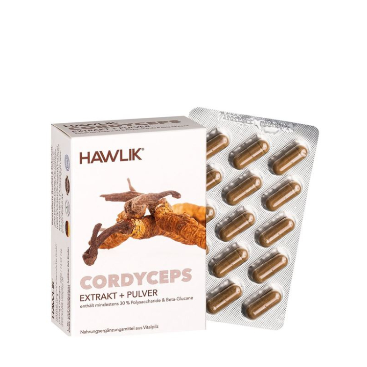 Hawlik Cordyceps extract powder + Kaps 120 pcs