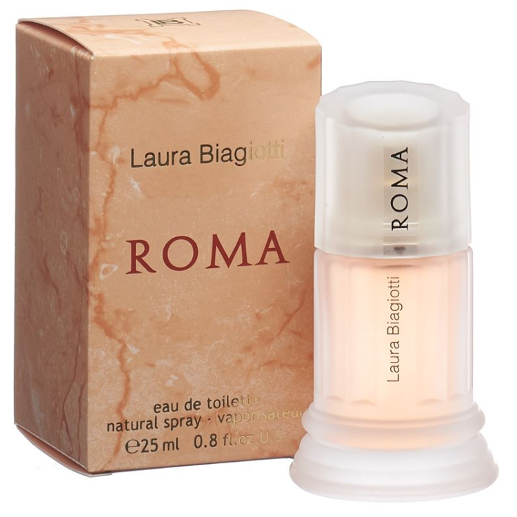 Laura Biagiotti Roma Donna Eau de Toilette Natural Nat Spr 25 ml