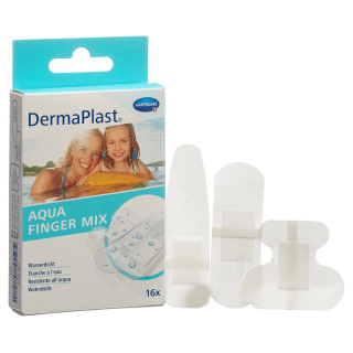 DermaPlast Aqua Finger Mix 16 pcs