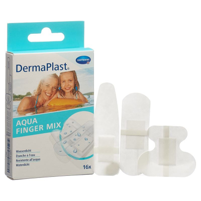 DermaPlast Aqua Finger Mix 16 szt