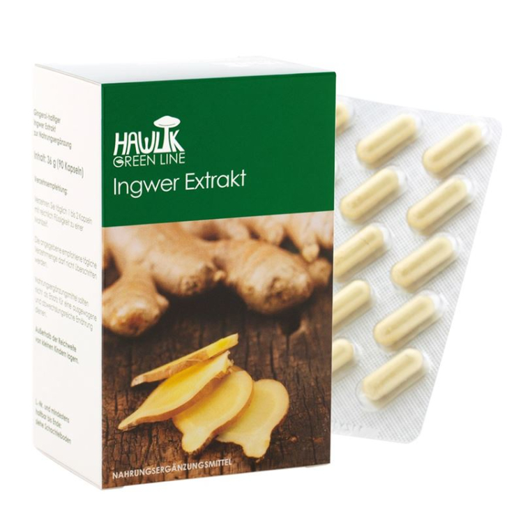 Hawlik ginger caps 90 pcs