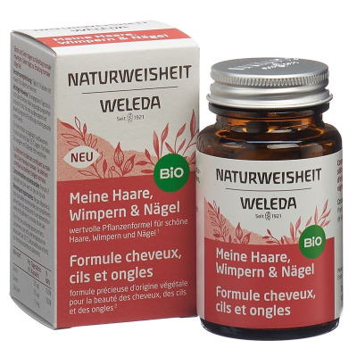 Weleda naturweisheit meine haare wimpern və nägel 46 stk