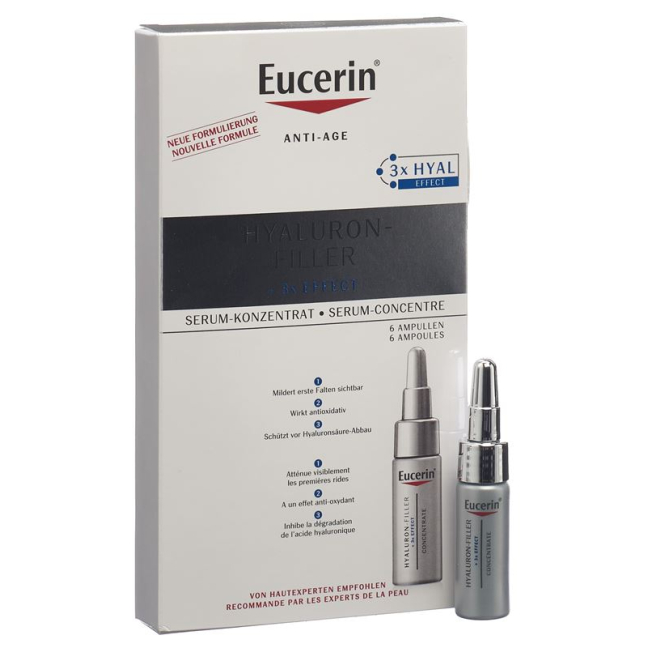 Eucerin HYALURON-FILLER Serum Konzentrat 6 Amp 5 ml