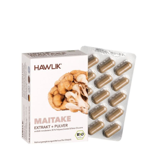 Hawlik Maitake Extract + Powder Caps 60 pcs