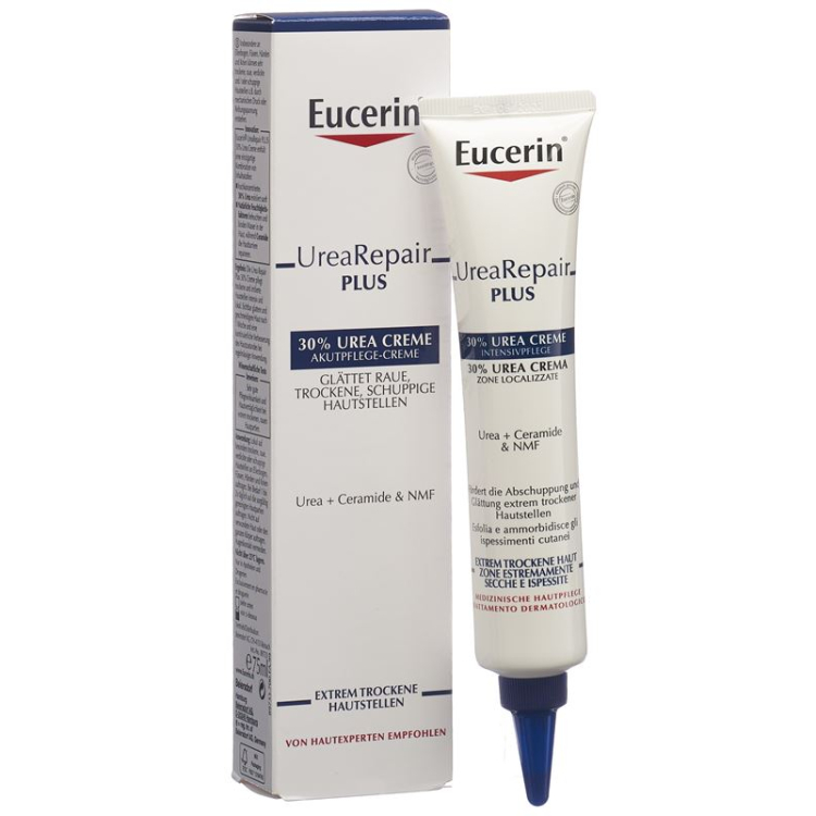 EUCERIN யூரியா பழுதுபார்ப்பு பிளஸ் கிரீம் 30 % யூரியா