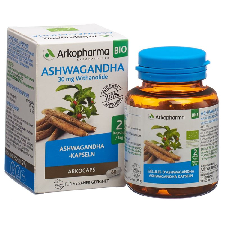 АРКОКАПС Ashwagandha Kaps Bio