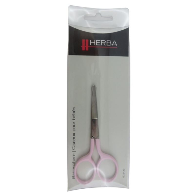 Herba Baby Scissors Pink