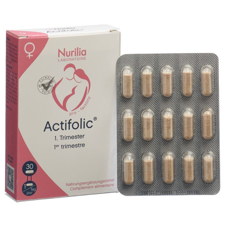 NURILIA Actifolic Kaps - Natural Supplement for Women's Health