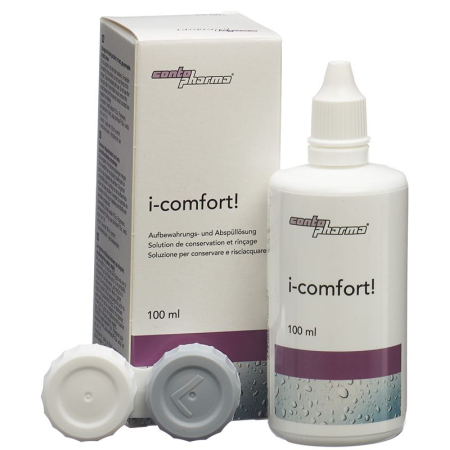 Contopharma tároló és öblítő oldat i-comfort! 100 ml