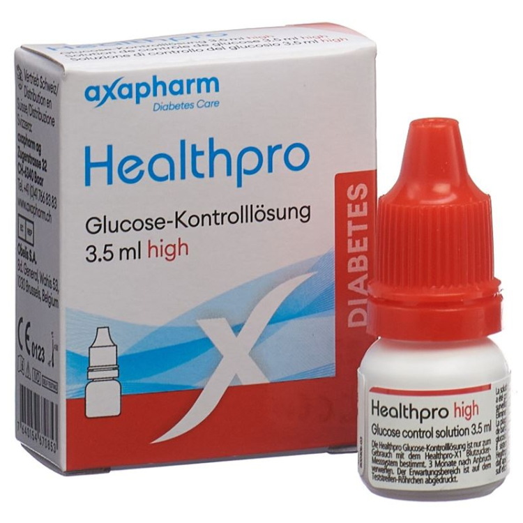 Healthpro Axapharm control solution high Fl 3.5 ml