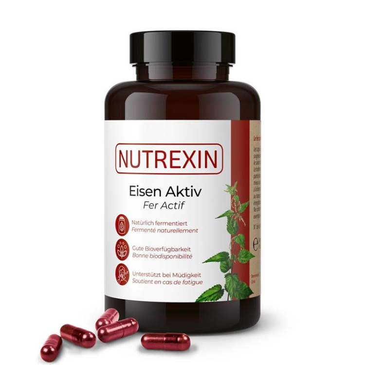 NUTREXIN Eisen-Aktiv Kaps – Powerful Health Supplement with Iron and Vitamin C