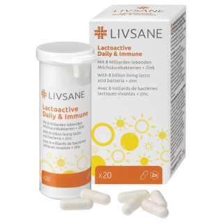 Livsane Lactoactive Daily & Immune Ds 20 pcs