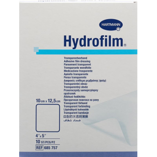 Hydrofilm bandagem transparente 10x12,5cm 100 unid.