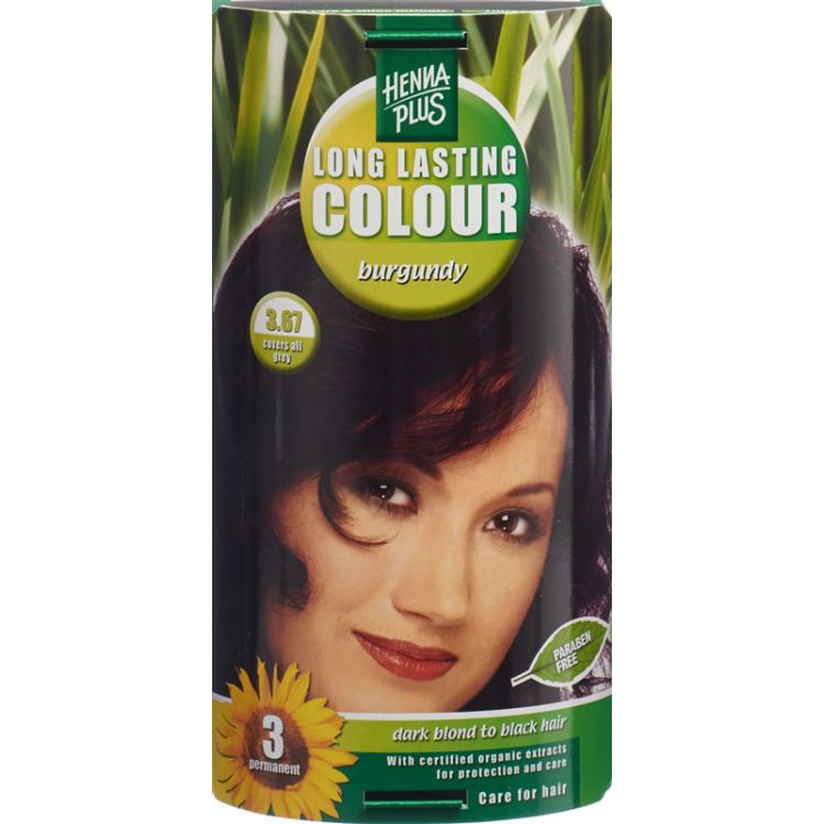 HENNA PLUS Long Last Color 3.67 bordeaux