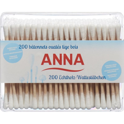 ANNA cotton buds wood