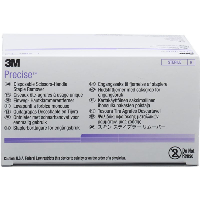 3M Precise Skin Staple Remover MS/DS 10 pcs