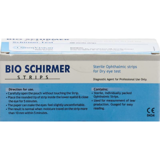 Schirmer Strips Sterile Ophthalmic Strips 300 pcs