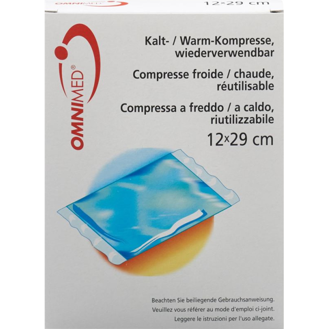 SAMA cold warm compress 12x29cm reusable