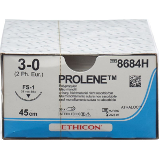 PROLENE 45 سم أزرق 3-0 FS-1 36 قطعة