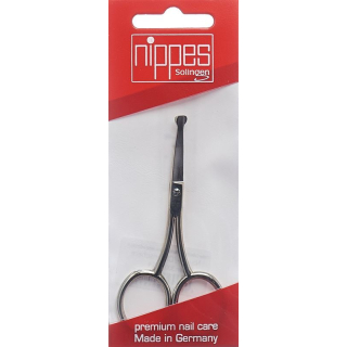 Nippes nose/ear scissors nickel-plated