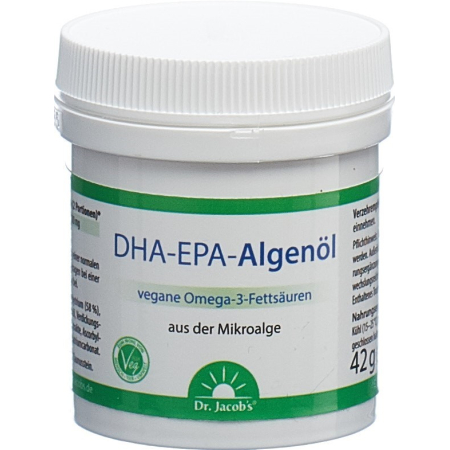 Dr. JACOB'S DHA-EPA-Algenöl Kapakları