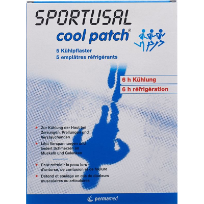 Sportusal cool patch 5 stk