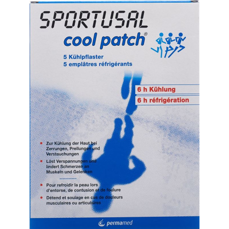Sportusal Cool Patch - Cold Therapy for Stumpfe Traumen and Muskel-und Gelenkschmerzen
