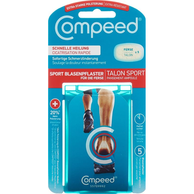 Compeed Blasenpflaster Extreme für Ferse 10 Stk