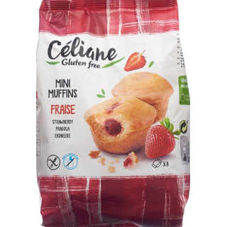 Les Recettes de Céliane mini muffin ripieno di fragole senza glutine 2