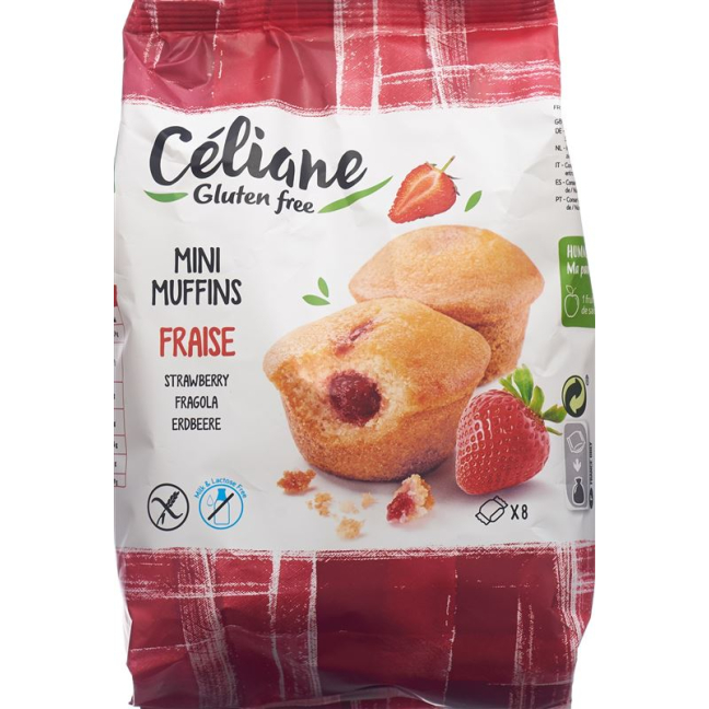 Les Recettes de Céliane mini muffins strawberry បំពេញជាតិ gluten ដោយឥតគិតថ្លៃ 2