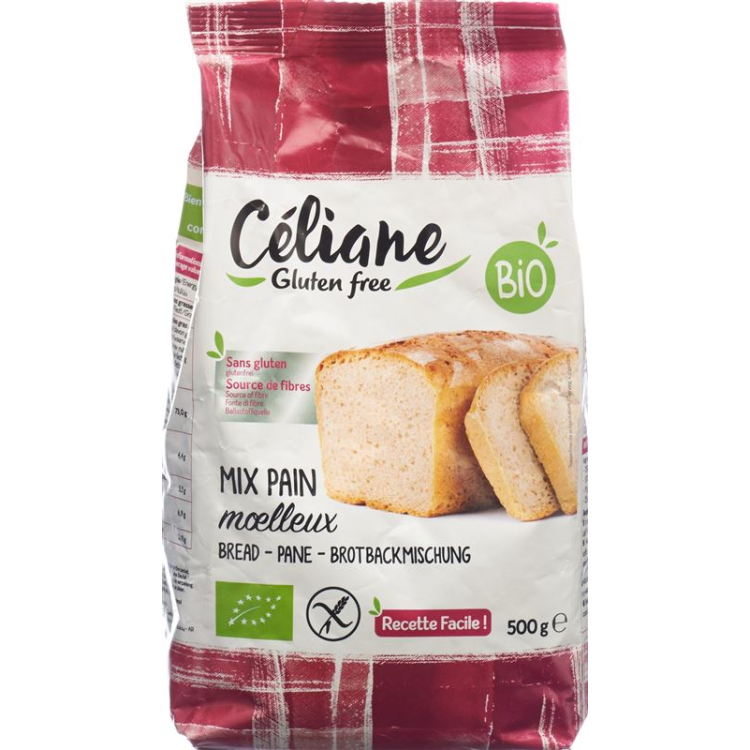 Les Recettes de Céliane bread mix Gluten Free Organic 500 g